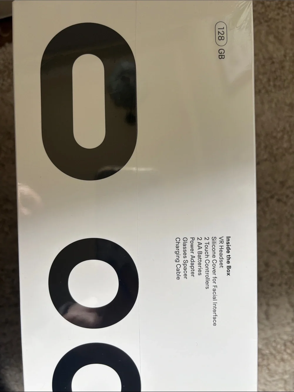 Oculus Quest 2 White Standalone VR Headset with Controllers